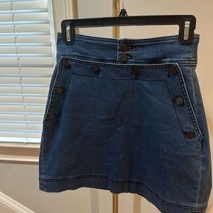 Club Monaco denim mini